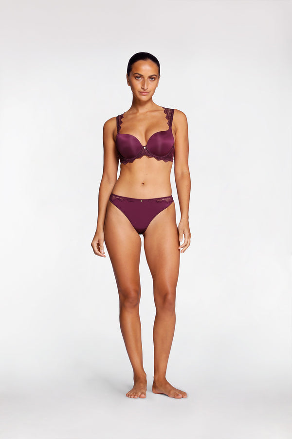 intimo UMBRELLA STRING Dark Purple