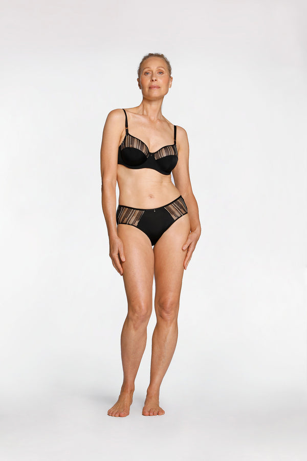 intimo ZOE BRIEF Black