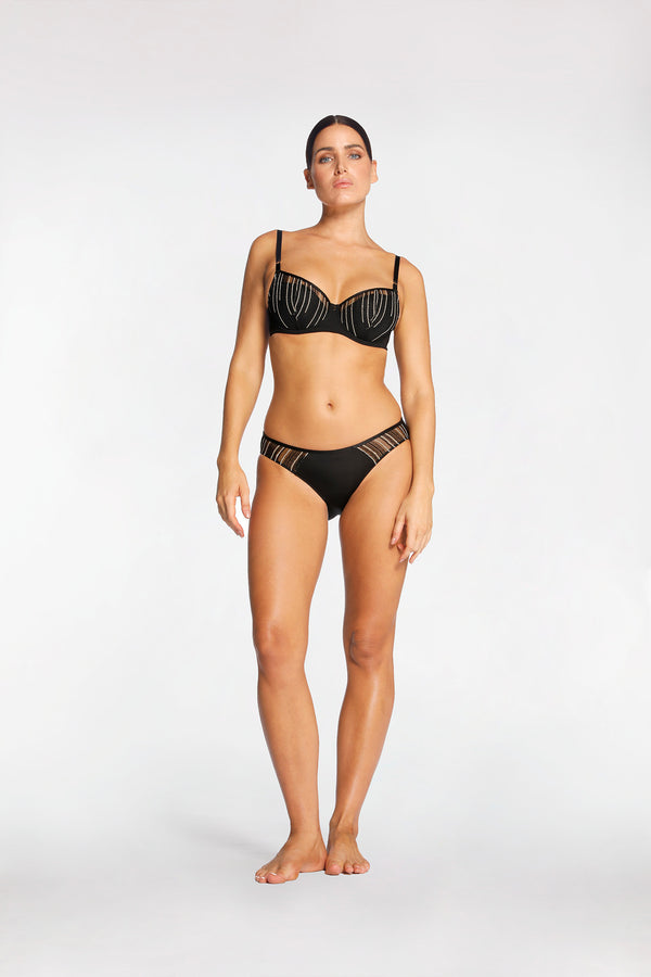 intimo ZOE SEMI CONTOUR BRA Black