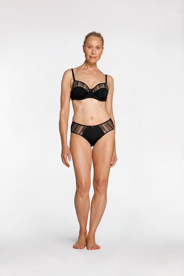 intimo ZOE SOFT CUP BRA Black