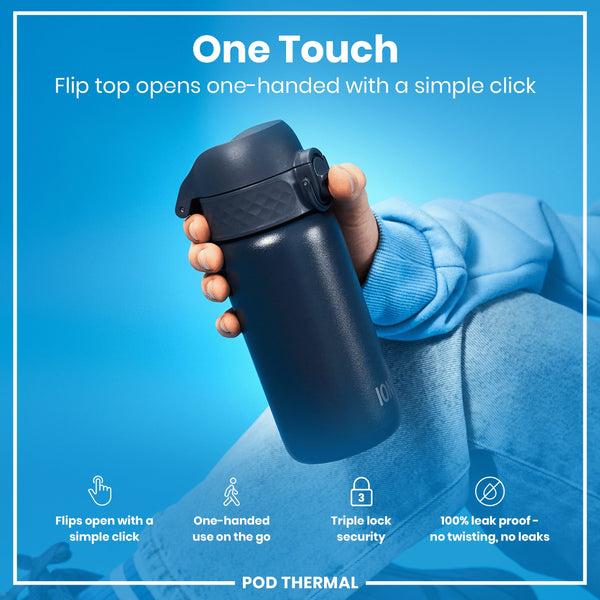 Ion8 Pod 11oz Insulated Steel - Ash Navy