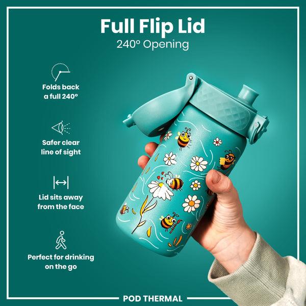 Ion8 Pod 11oz Insulated Steel - Bees