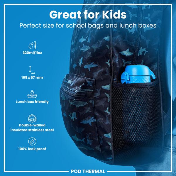 Ion8 Pod 11oz Insulated Steel - Blue