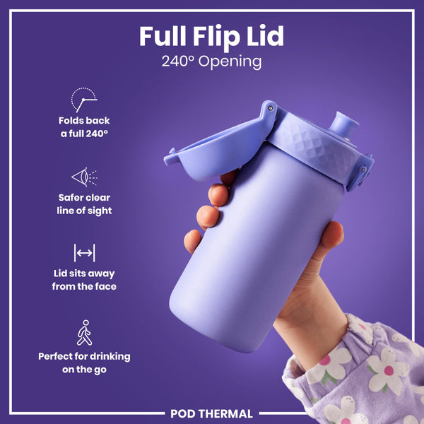 Ion8 Pod 11oz Insulated Steel - Light Purple