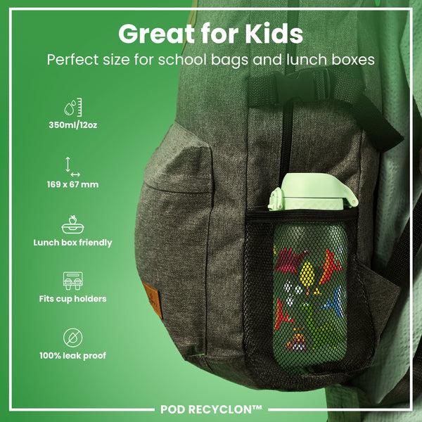 Ion8 Pod 12oz Recyclon - Dinosaur