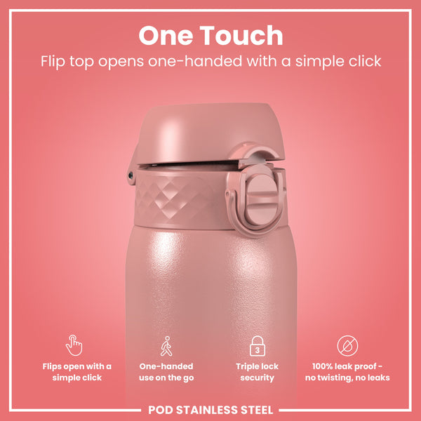 Ion8 Pod 13oz Lightweight Steel - Ash Rose