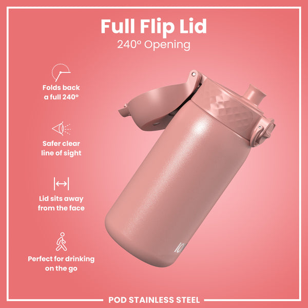 Ion8 Pod 13oz Lightweight Steel - Ash Rose