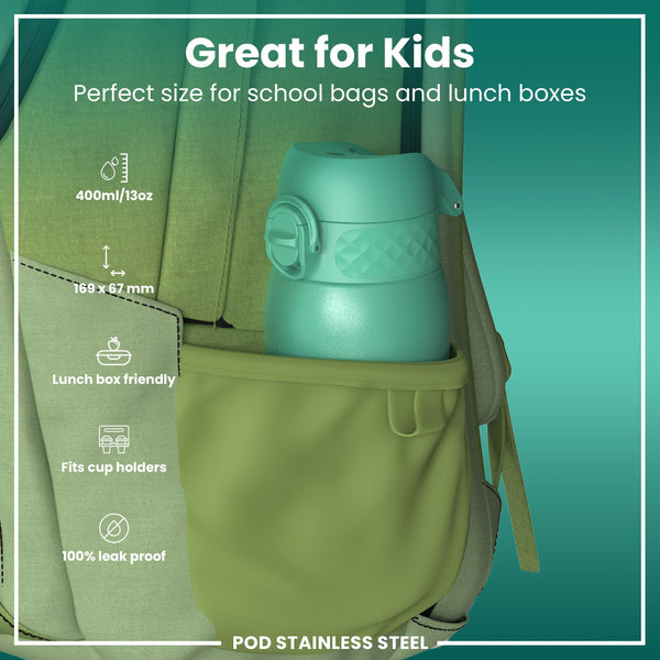 Ion8 Pod 13oz Lightweight Steel - Teal