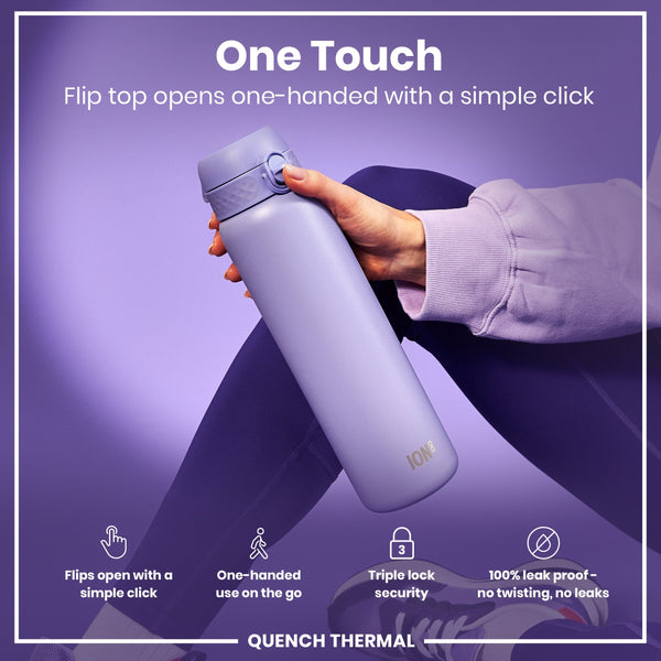 Ion8 Quench 32oz Insulated Steel - Light Purple