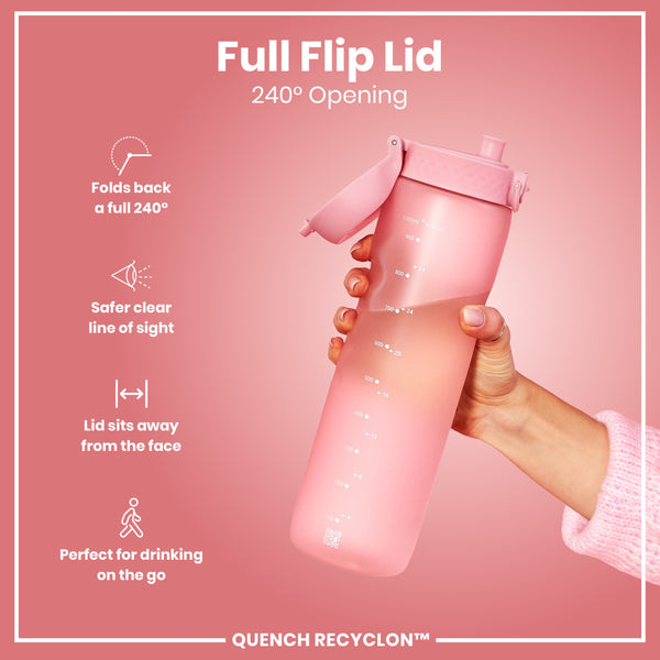 Ion8 Quench 36oz Recyclon - Rose Quartz