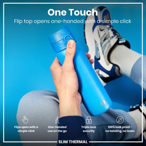 Ion8 Slim 17oz Insulated Steel - Blue