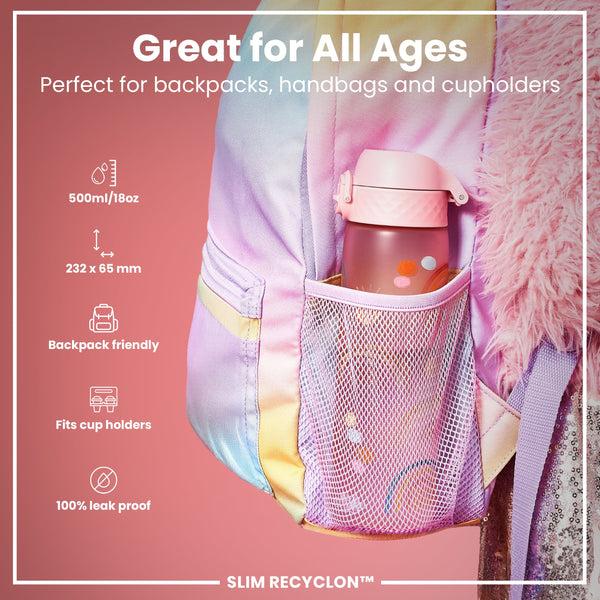 Ion8 Slim 18oz Recyclon - Rainbows