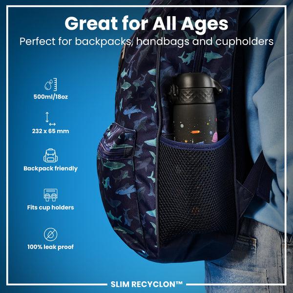 Ion8 Slim 18oz Recyclon - Spaceships