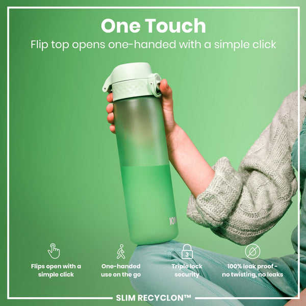Ion8 Slim 18oz Recyclon - Surf Green