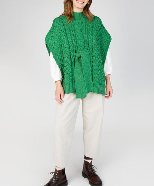 irelands eye Crocus Horseshoe Cable Cape Green Marl