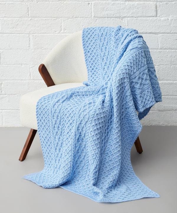 irelands eye Aran Throw Morning Sky