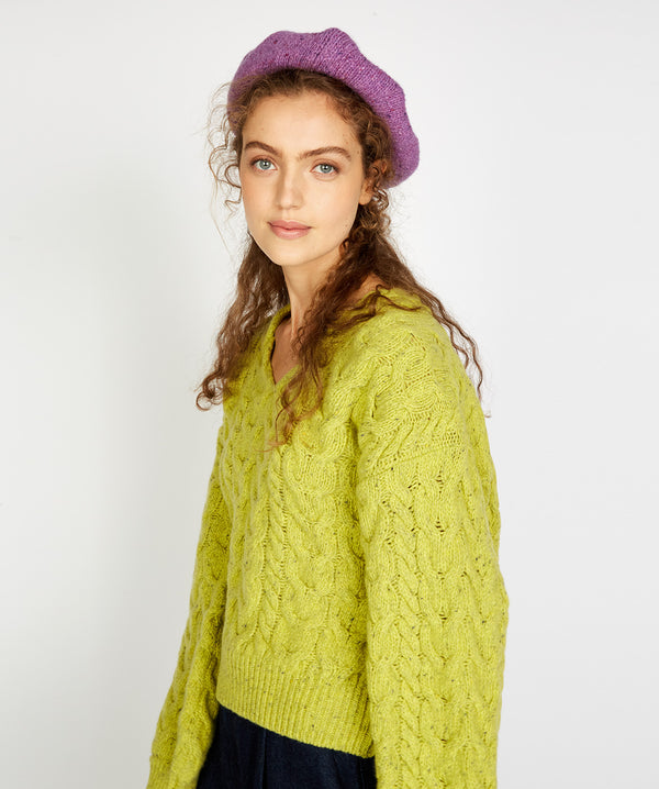 Irelands Eye Ballybay Beret Orchid