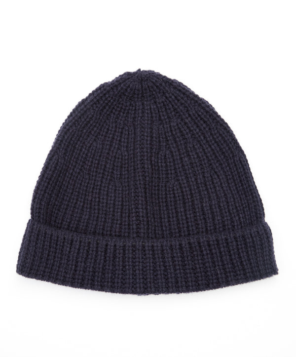 irelands eye Beanie Hat Midnight Blue