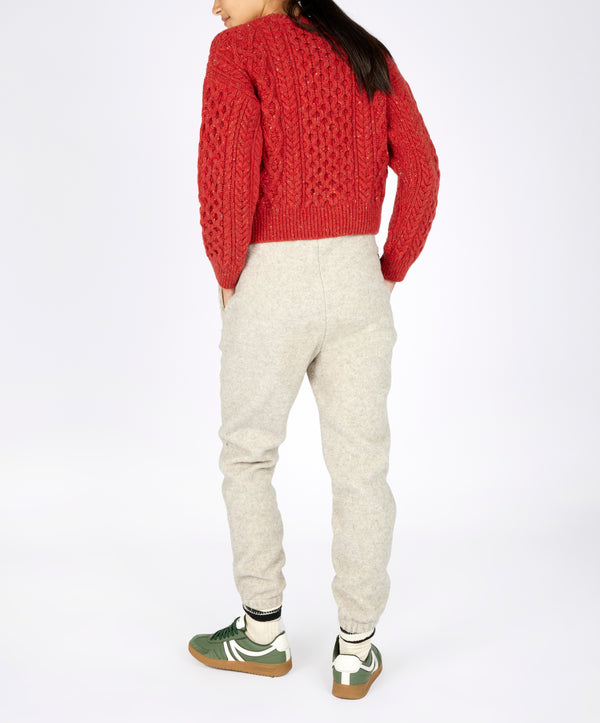 Irelands Eye Cara Crew Neck Chilli