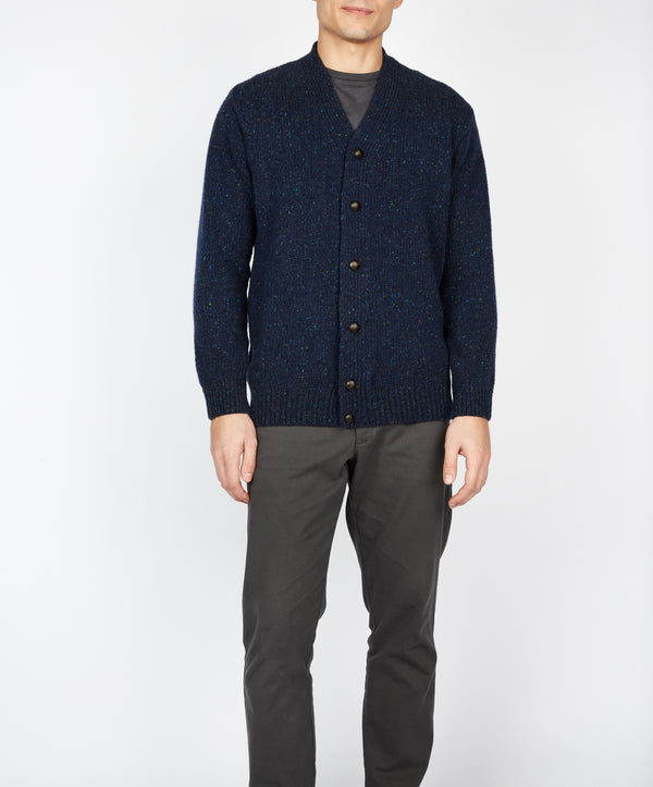 Irelands Eye Carrowmore Cardigan Rich Navy