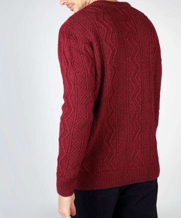 Irelands Eye Cosan Crew Neck Sweater Sunrise