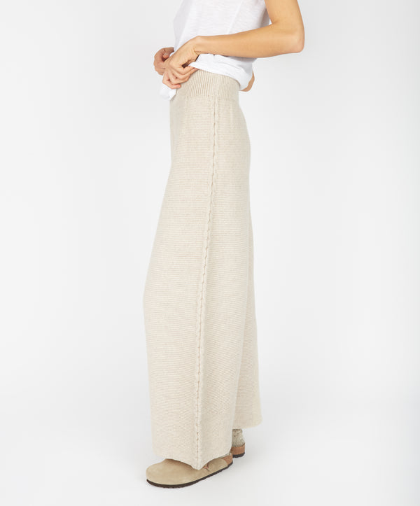 Irelands Eye Kestrel Cropped Trousers Bone