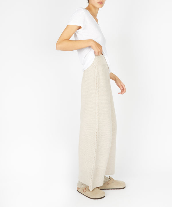 Irelands Eye Kestrel Cropped Trousers Bone