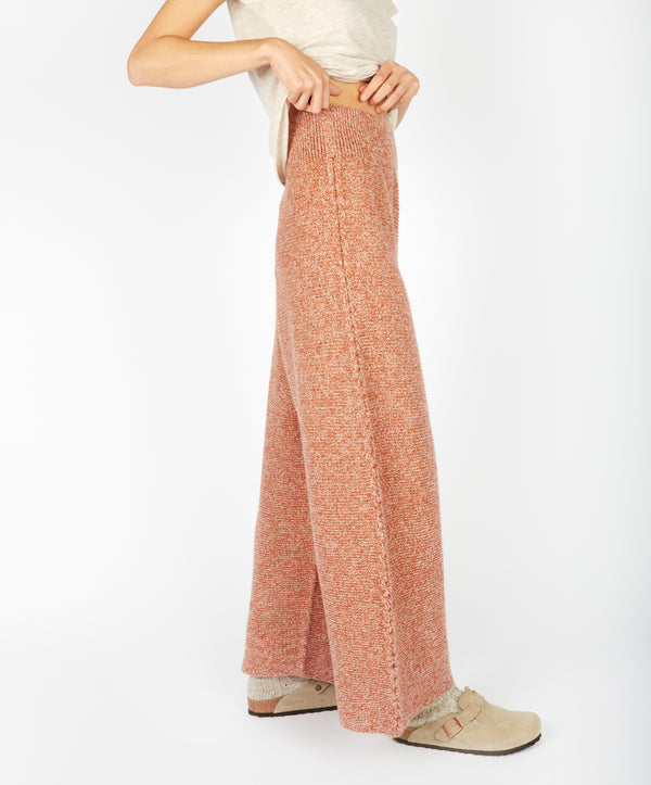 Irelands Eye Kestrel Cropped Trousers Cedar Marl