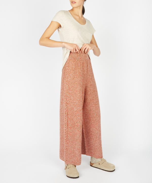 irelands eye Kestrel Cropped Trousers Cedar Marl