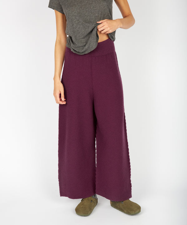 irelands eye Kestrel Cropped Trousers Currant
