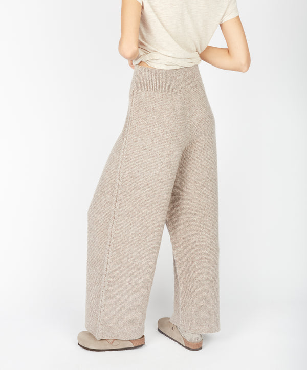 Irelands Eye Kestrel Cropped Trousers Eggshell