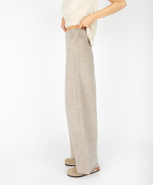 Irelands Eye Kestrel Cropped Trousers Eggshell