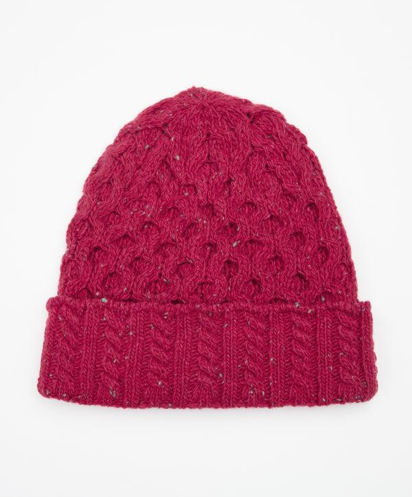 Irelands Eye Luxe Aran Hat Bramble Berry