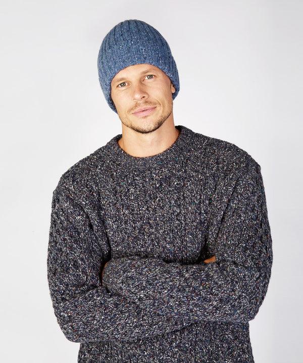 irelands eye Luxe Ribbed Hat Blue Ocean