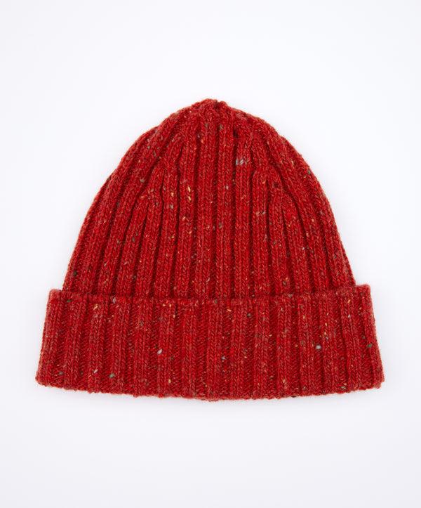 irelands eye Luxe Ribbed Hat Chilli
