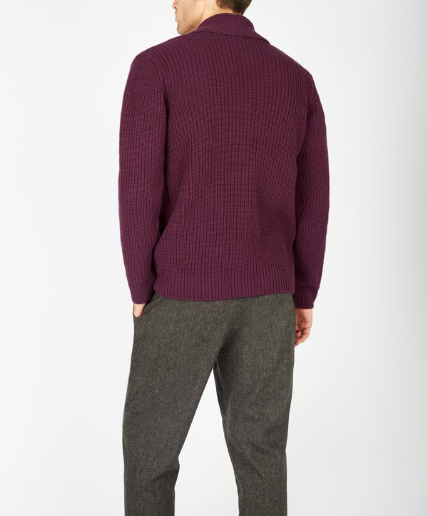 Irelands Eye Luxe Shawl Cardigan Currant