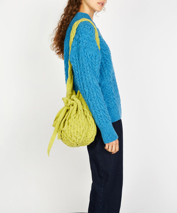 irelands eye Melinda Bag Chartreuse