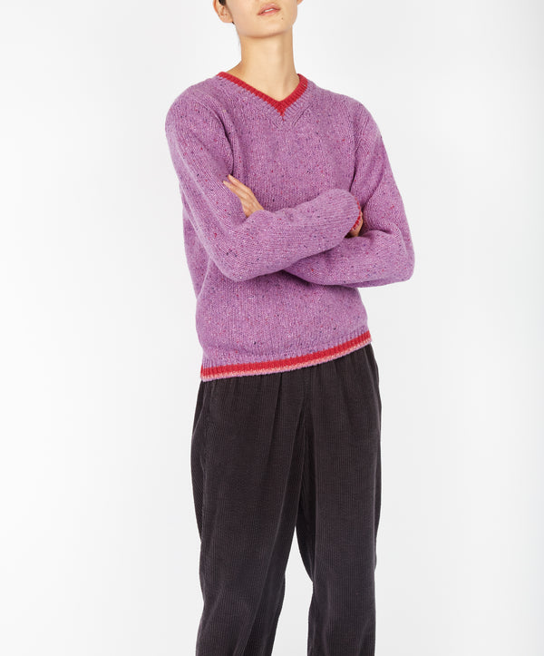 irelands eye Mespil V neck Orchid