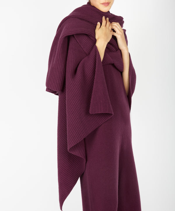 Irelands Eye Mockingbird Throw Currant