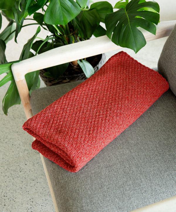 irelands eye Moss Texture Throw Sunset