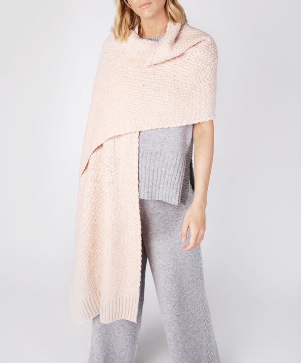 Irelands Eye Moss Texture Wrap Opal Pink