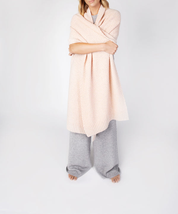 Irelands Eye Moss Texture Wrap Opal Pink