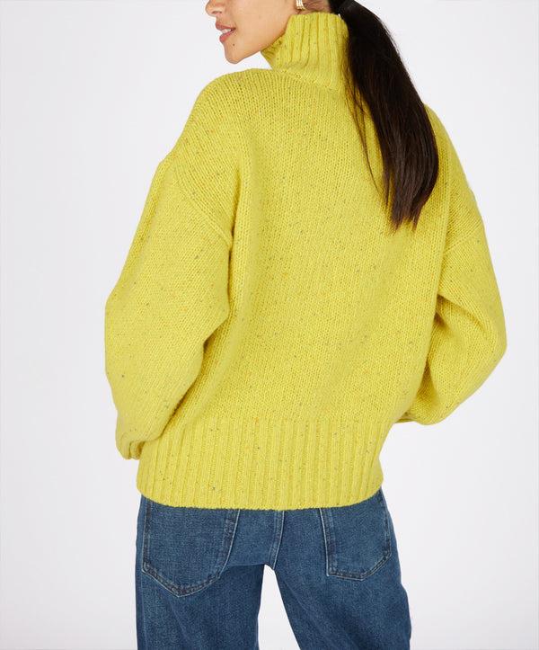 Irelands Eye Paige Polo Neck Buttercup