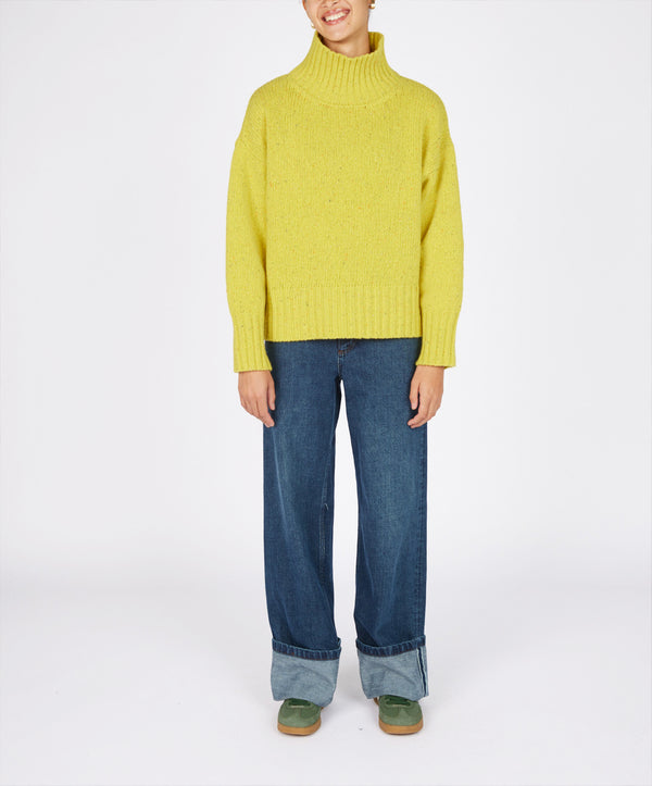 irelands eye Paige Polo Neck Buttercup