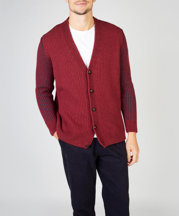 irelands eye Pinstripe Cardigan Sunrise