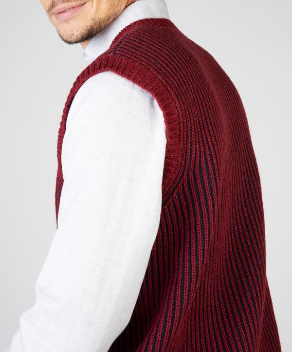 Irelands Eye Pinstripe Vest Sunrise