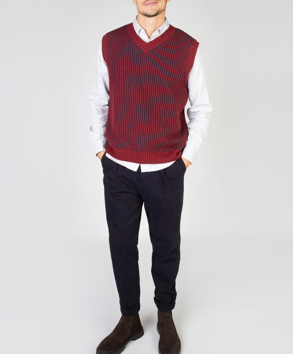 irelands eye Pinstripe Vest Sunrise