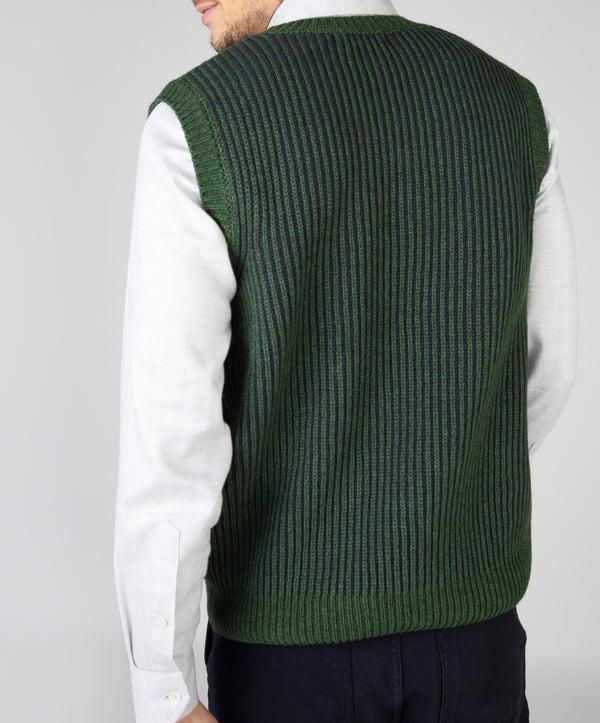 Irelands Eye Pinstripe Vest Tundra