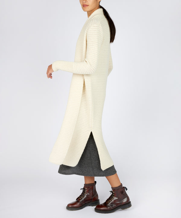 Irelands Eye 'Rathnew' Textured Coatigan Natural