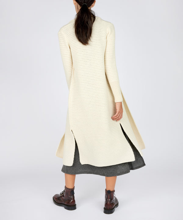 Irelands Eye 'Rathnew' Textured Coatigan Natural